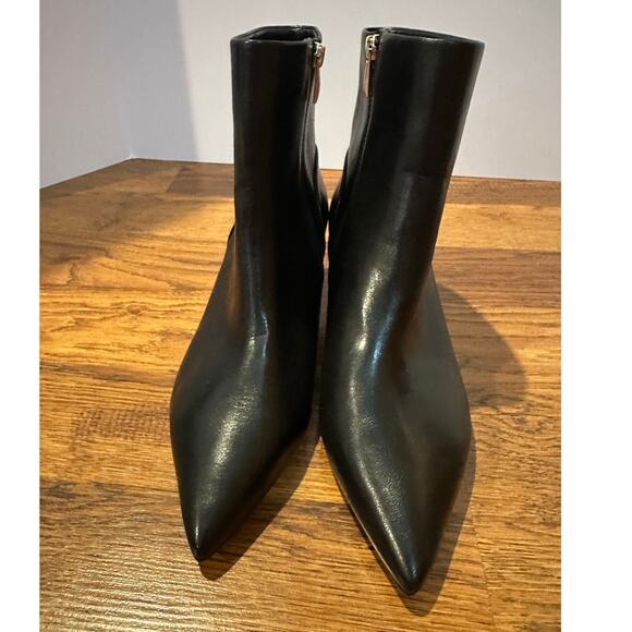 Nordstrom Rack Women's Faux Leather Kitten Heel Ankle Boots – Black – 10 – NWOB - Picture 3 of 10